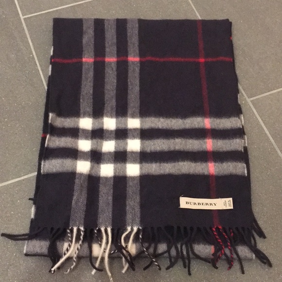 Burberry Other - Burberry classic check cashmere scarf